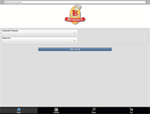 Tablet Screenshot of bensonsgourmetseasonings.com